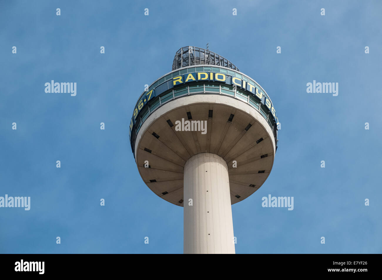 Radio City 96.7 studio tower (also known as St Johns Beacon), Liverpool, Merseyside, England, UK Stock Photo