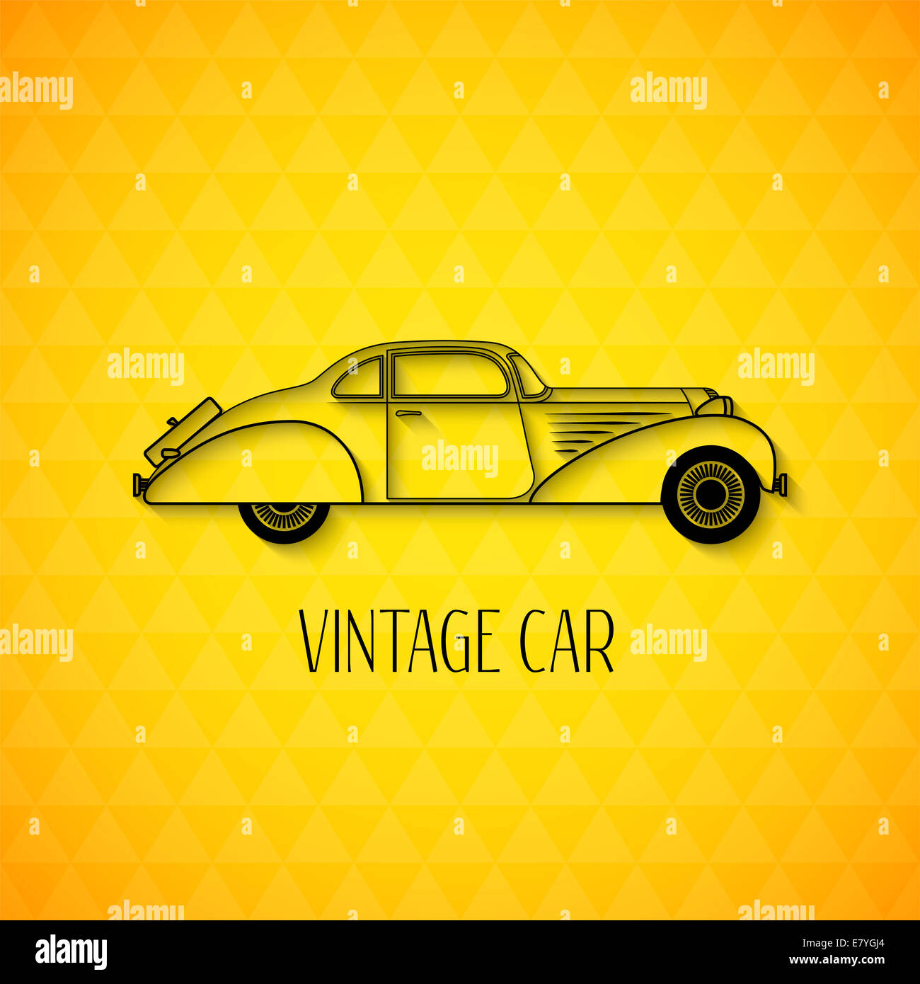 Classic Car Outline - Supercars Gallery