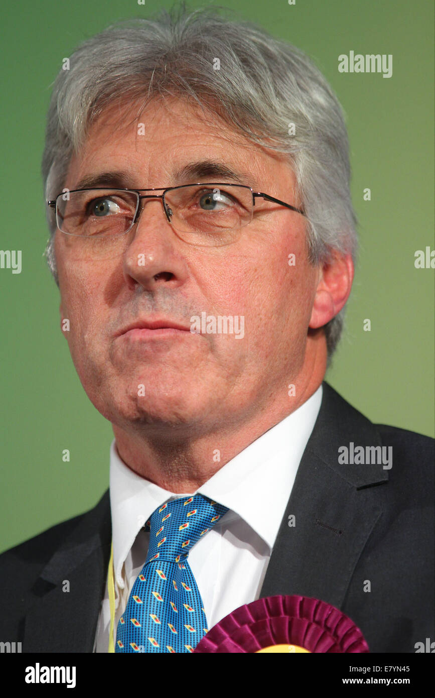 JOHN BICKLEY UK INDEPENDENCE PARTY 26 September 2014 DONCASTER RACECOURSE DONCASTER YORKSHIRE ENGLAND Stock Photo
