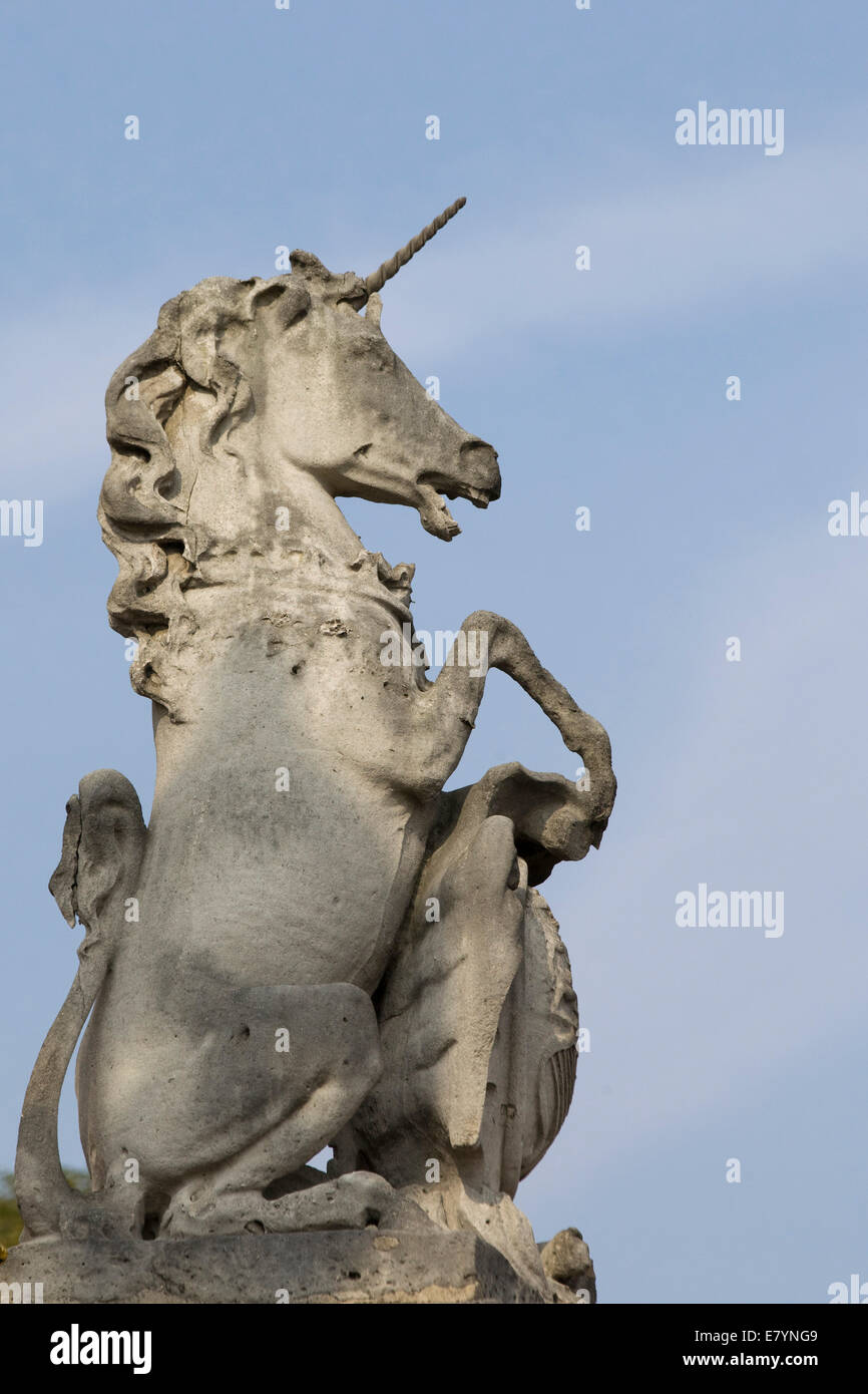 Statue unicorn sculpture hires stock photography and images Alamy