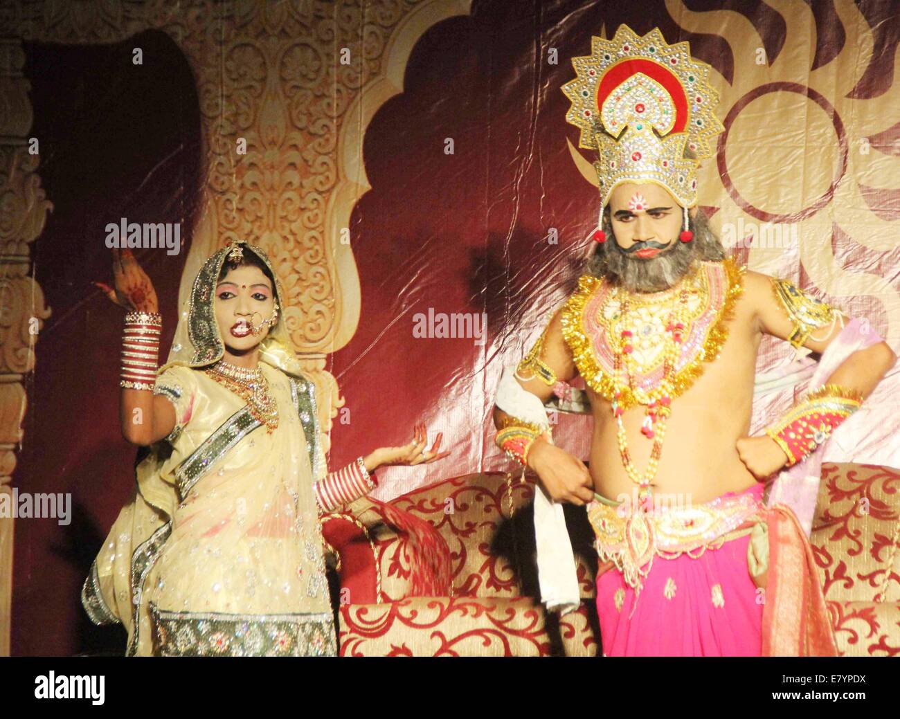 Triumph of lord rama hi-res stock photography and images - Alamy