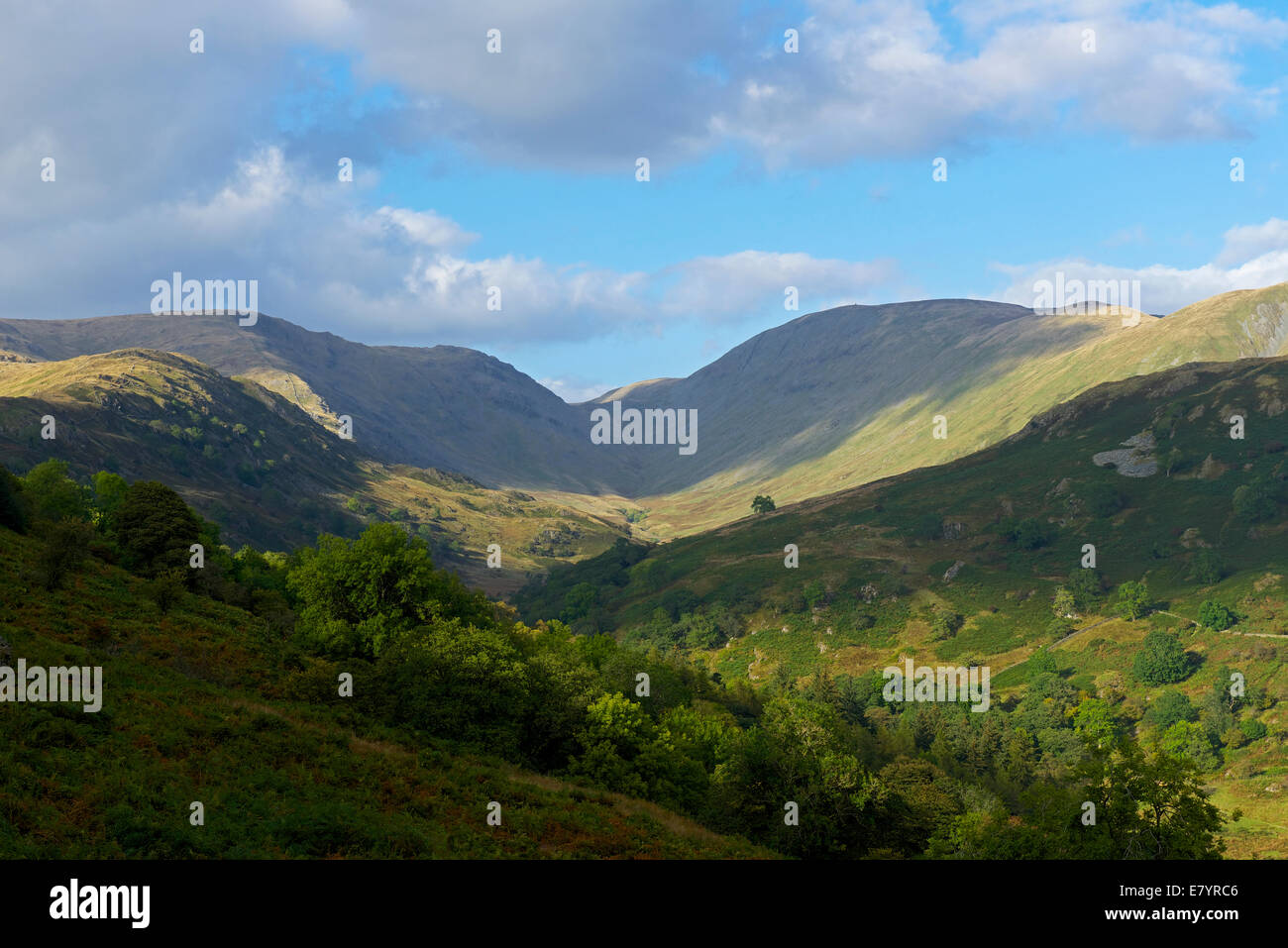 The Troutbeck Valley, Lake District National Park, Cumbria, England UK Stock Photo