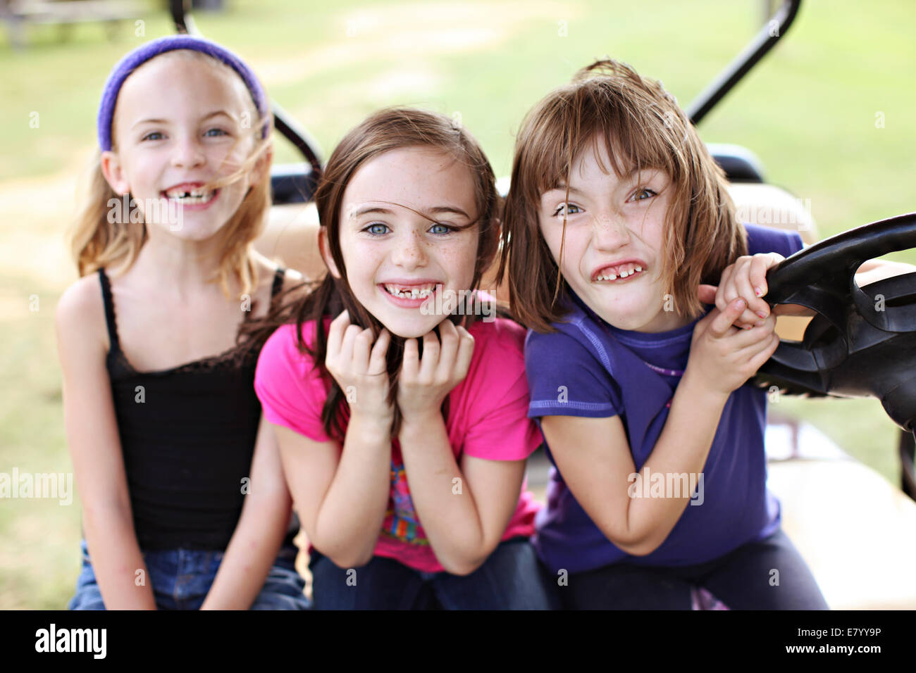 Girl blonde 12 years blue eyes hi-res stock photography and images - Alamy