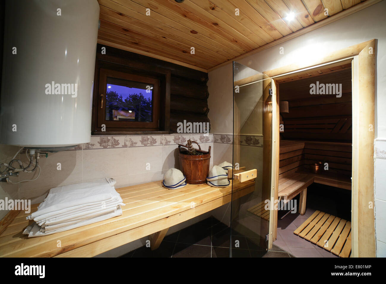 Russian Banya Sauna Hi res Stock Photography And Images Alamy