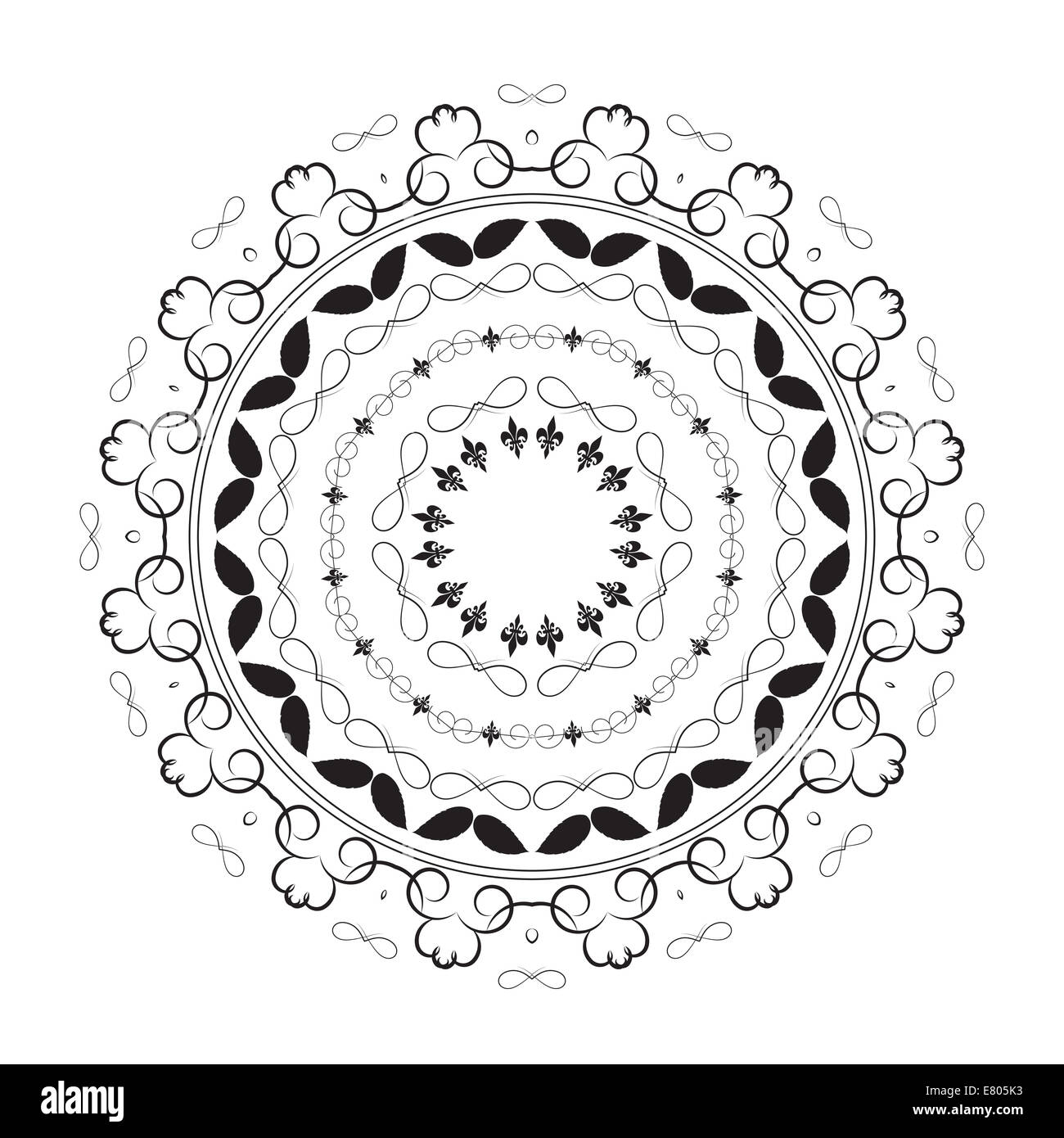 Abstract Background Vector Illustration Stock Photo - Alamy