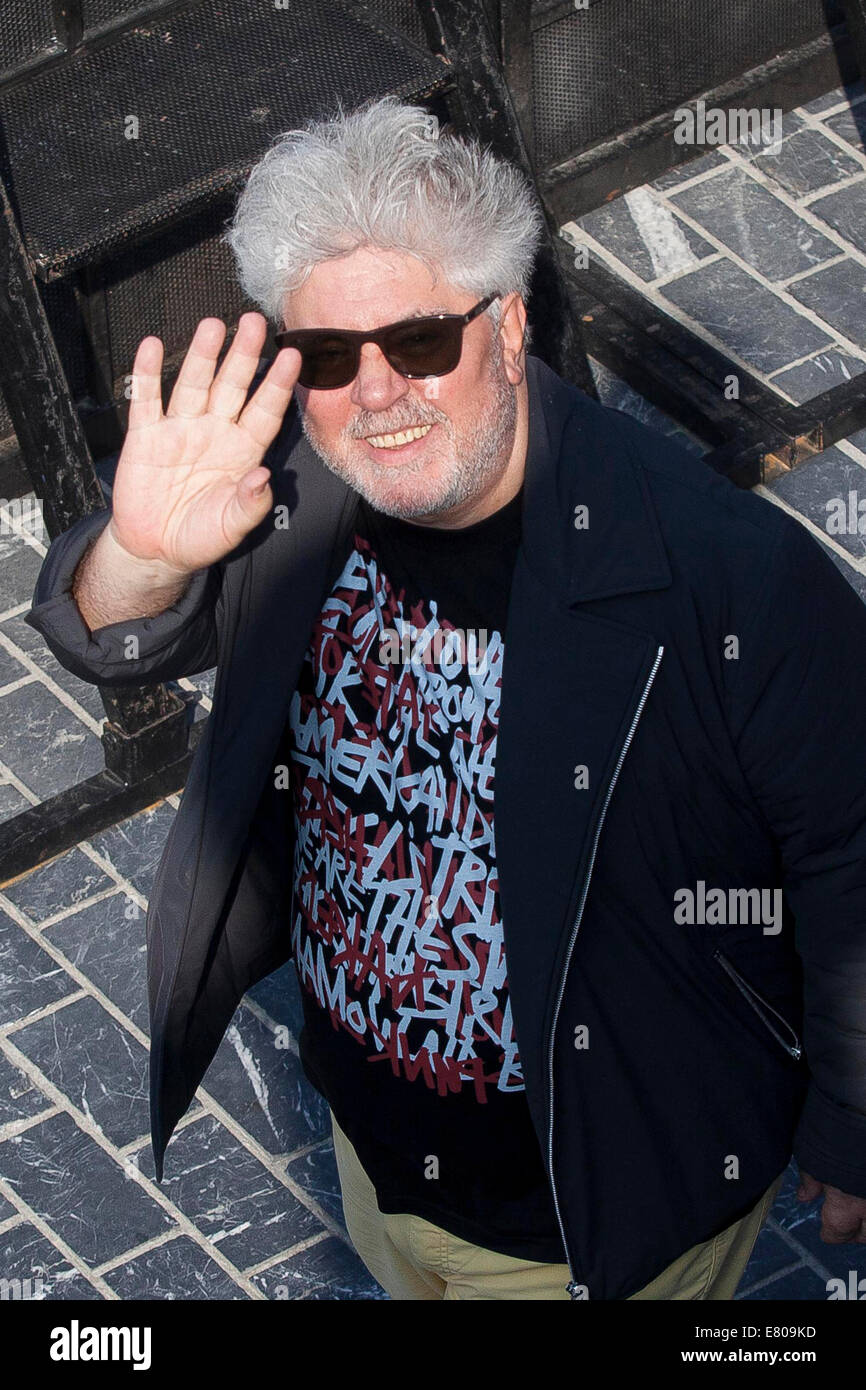 Pedro Almodovar during the 'Relatos salvajes' photocall at the 62nd San Sebastian International Film Festival on September 25, 2014/picture alliance Stock Photo