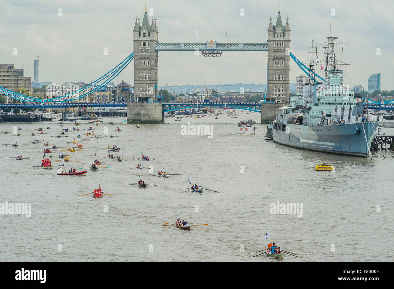 The Great River Race, London's River Marathon (also known as The UK