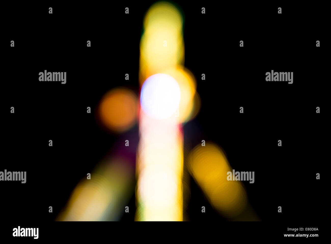 Abstract background forming a colorful bokeh lights Stock Photo - Alamy