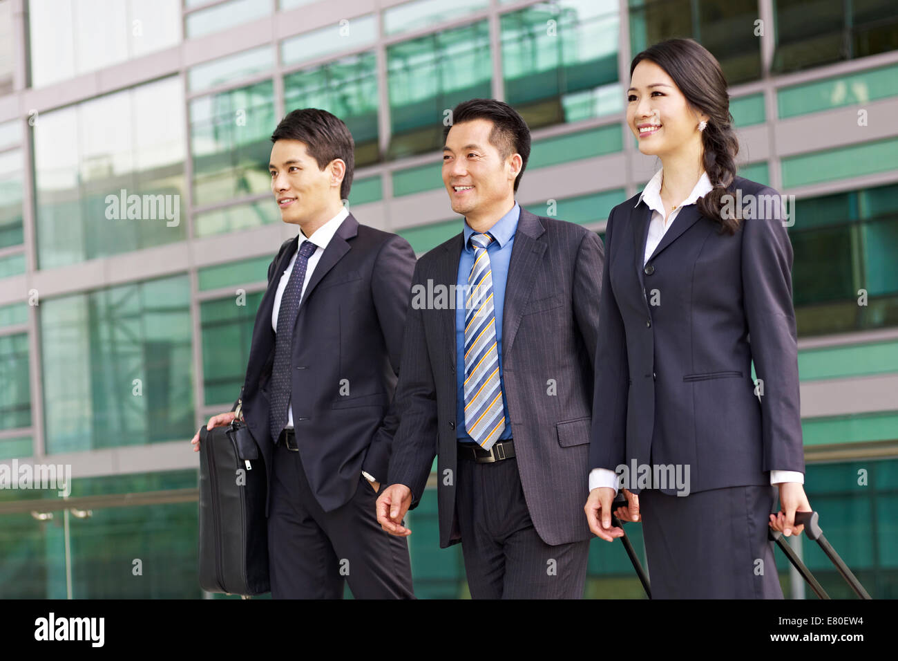 asian business team Stock Photo