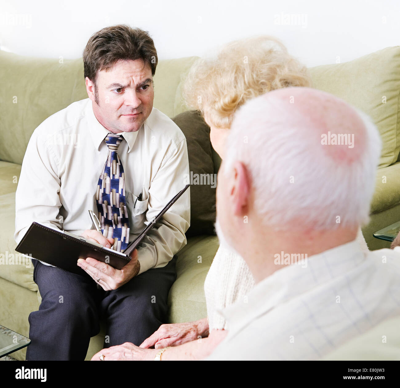 Couple senior counselor hi-res stock photography and images - Alamy