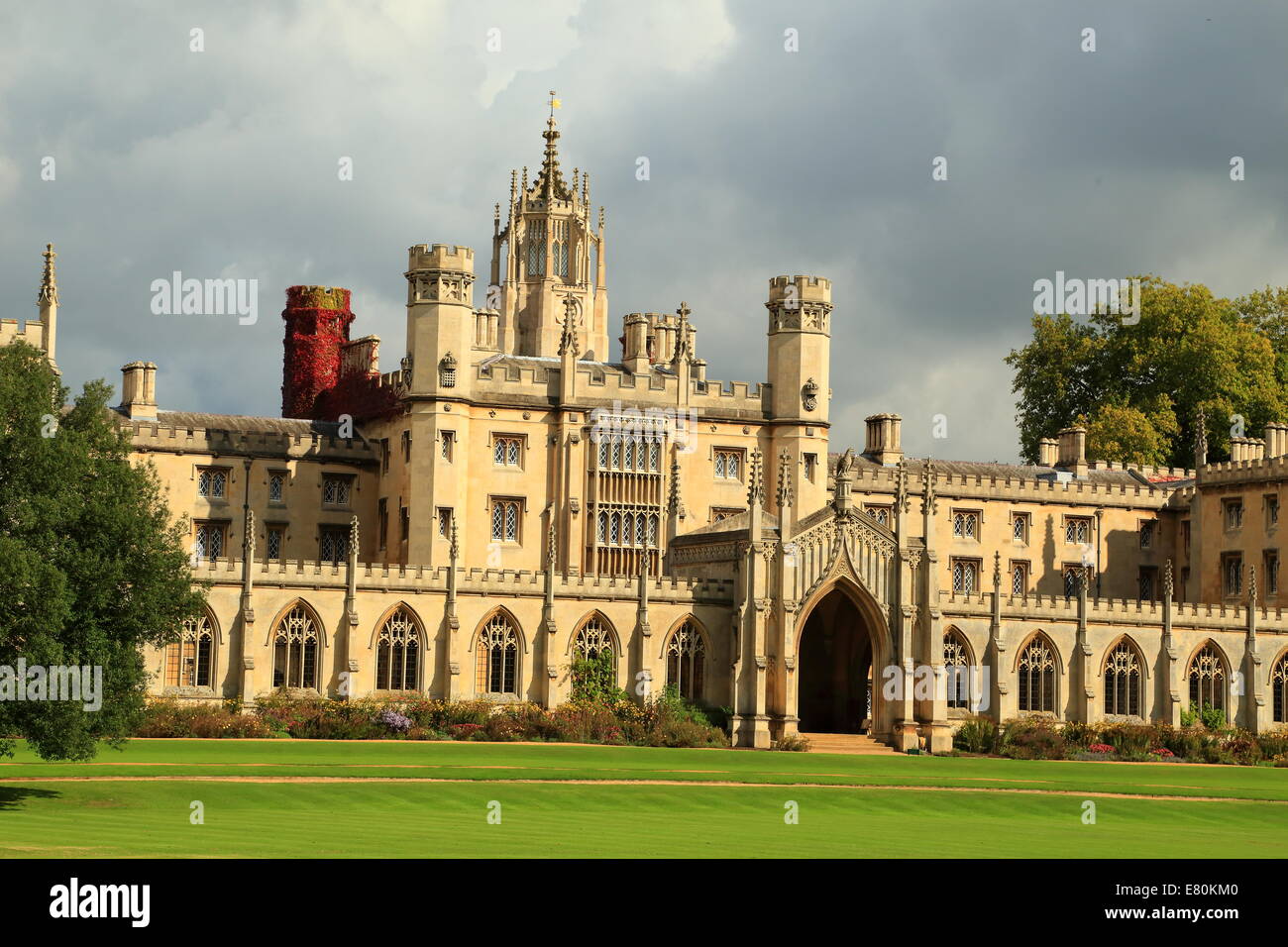 St John's college, Cambridge, UK Stock Photo