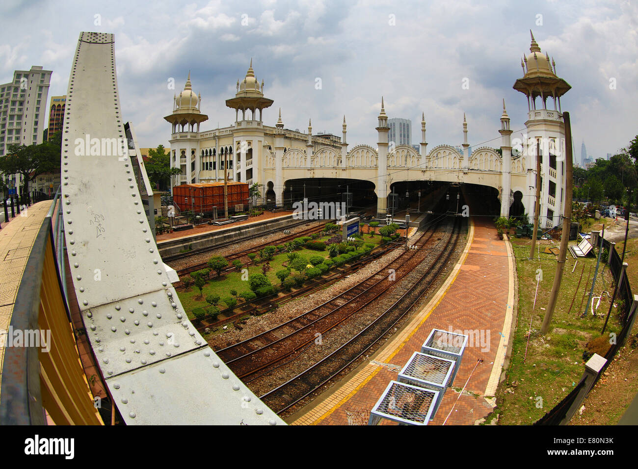 Kuala Lumpur Railway Station in Kuala Lumpur, Malaysia Stock Photo
