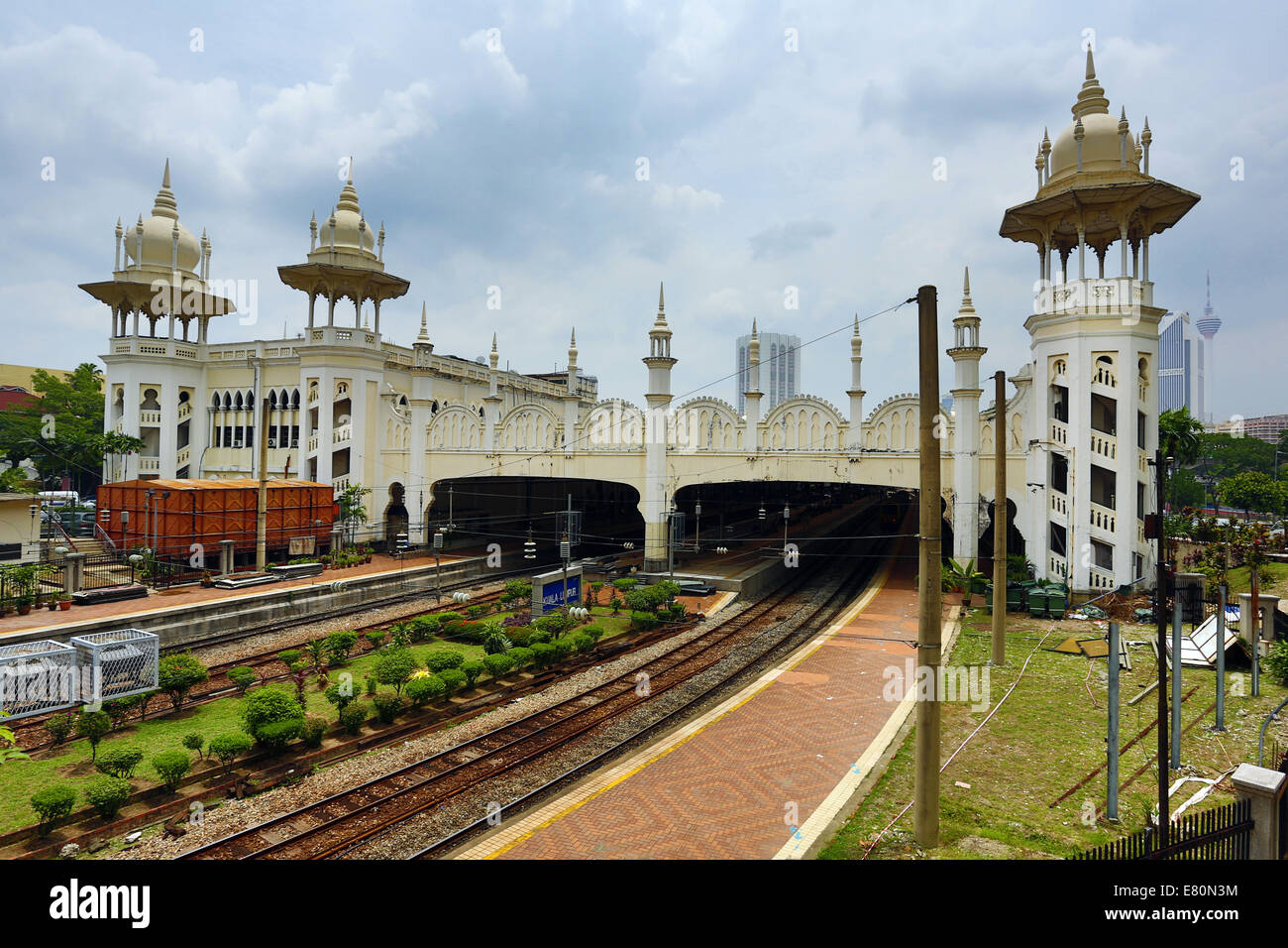 Kuala Lumpur Railway Station in Kuala Lumpur, Malaysia Stock Photo