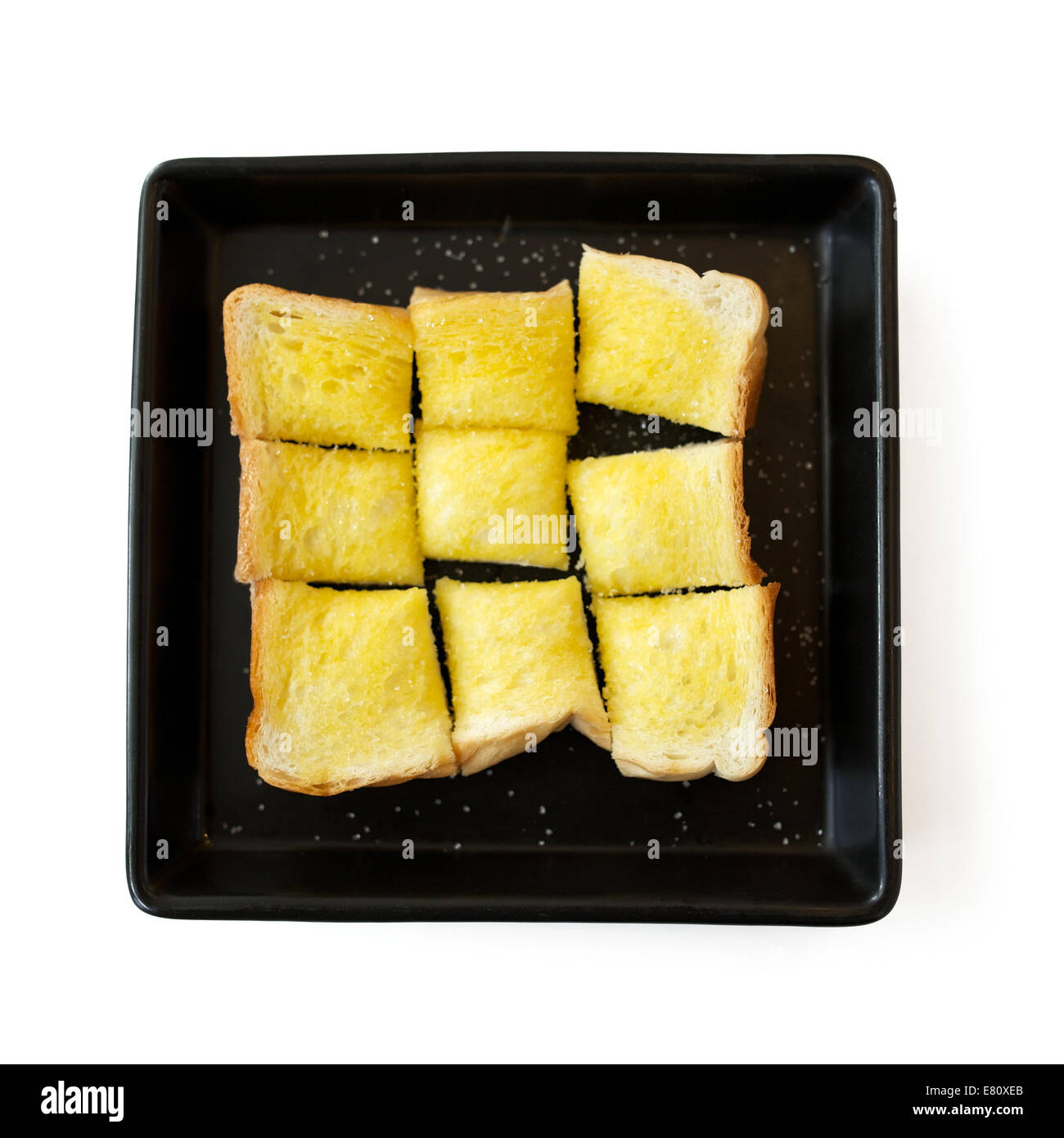 Bread with butter Stock Photo Alamy