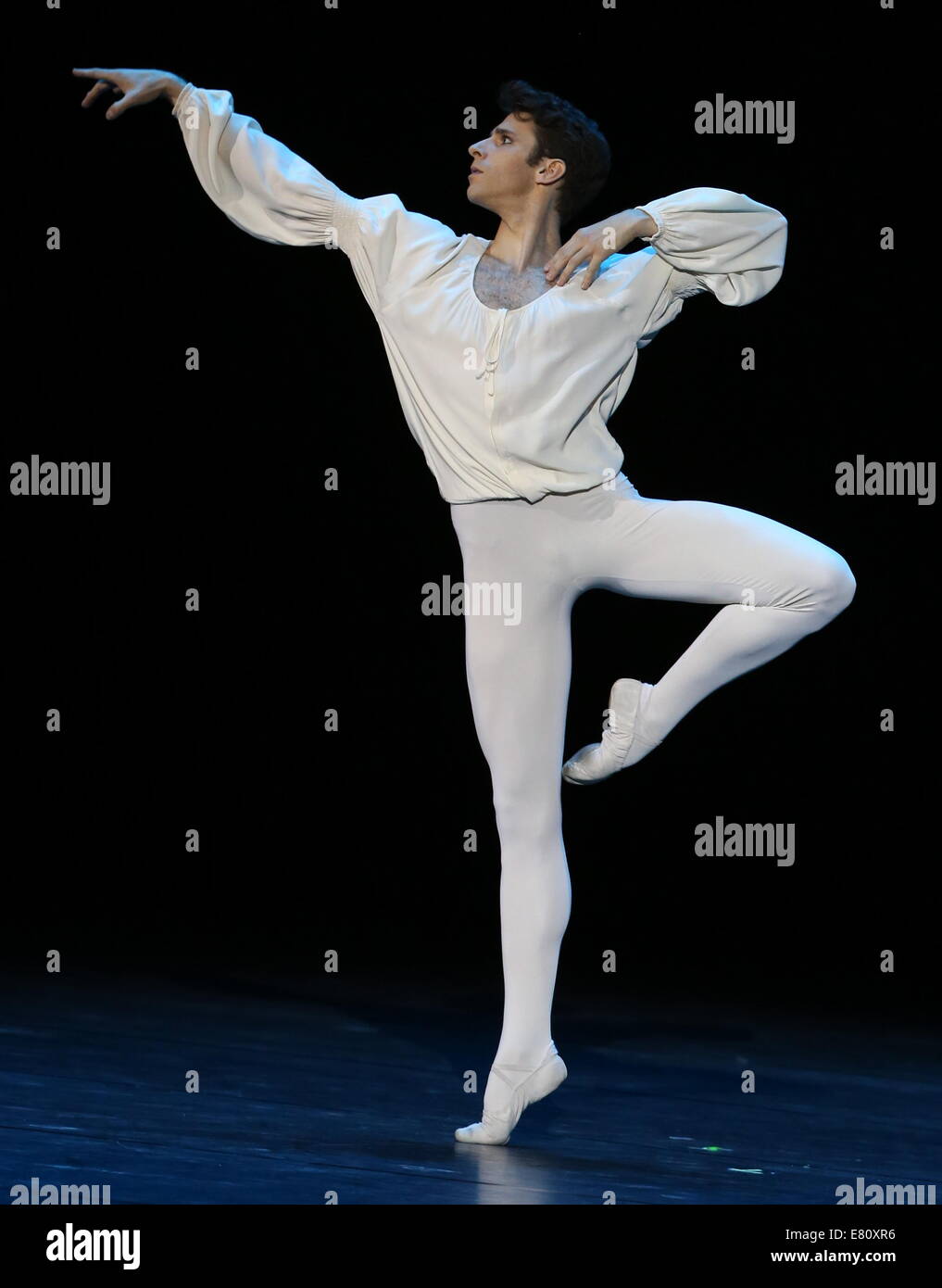 Moscow, Russia. 27th Sep, 2014. Paris Opera Ballet's Danseur Etoile