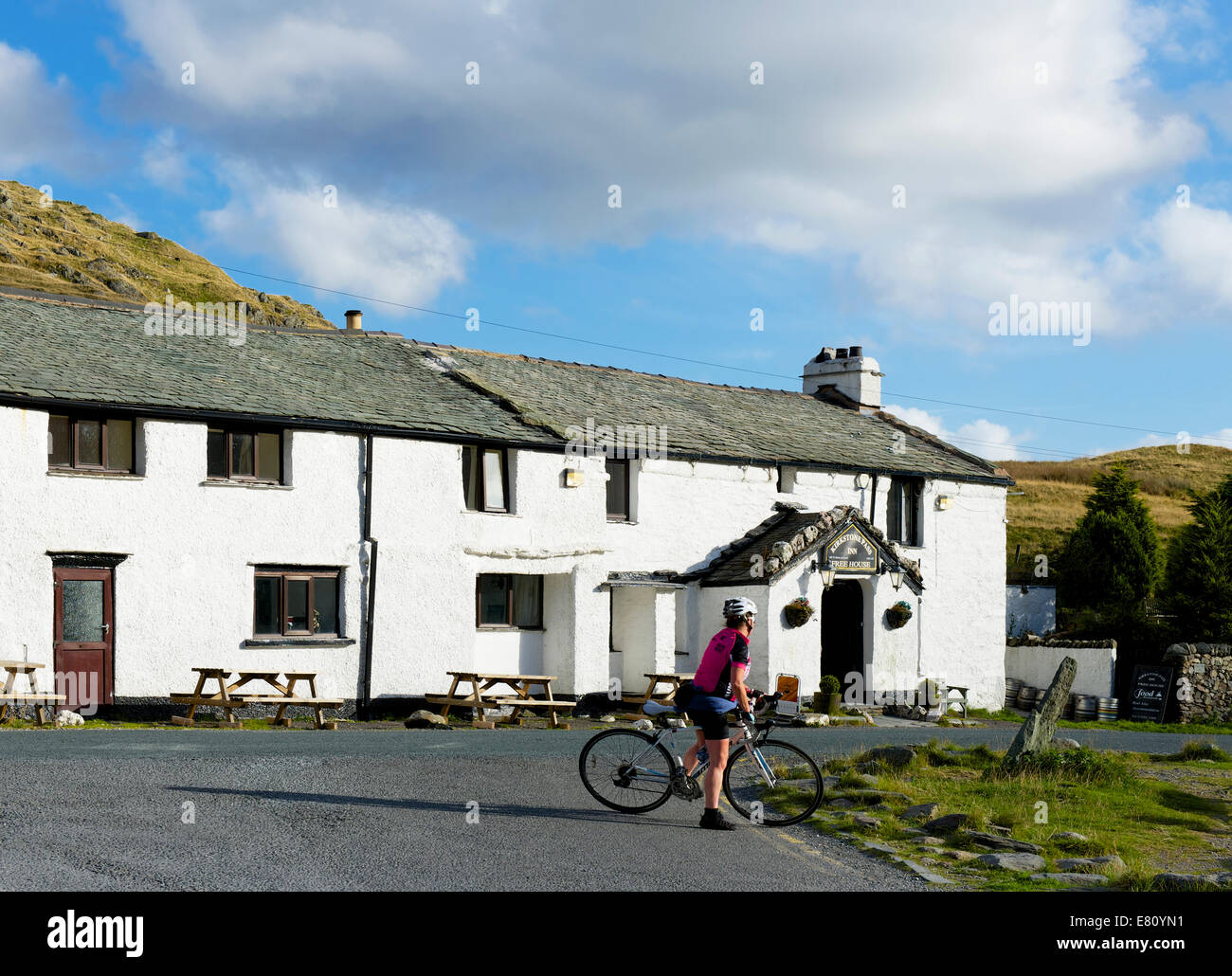 The Kirkstone Pass Inn, the highest pub in England, Lake District