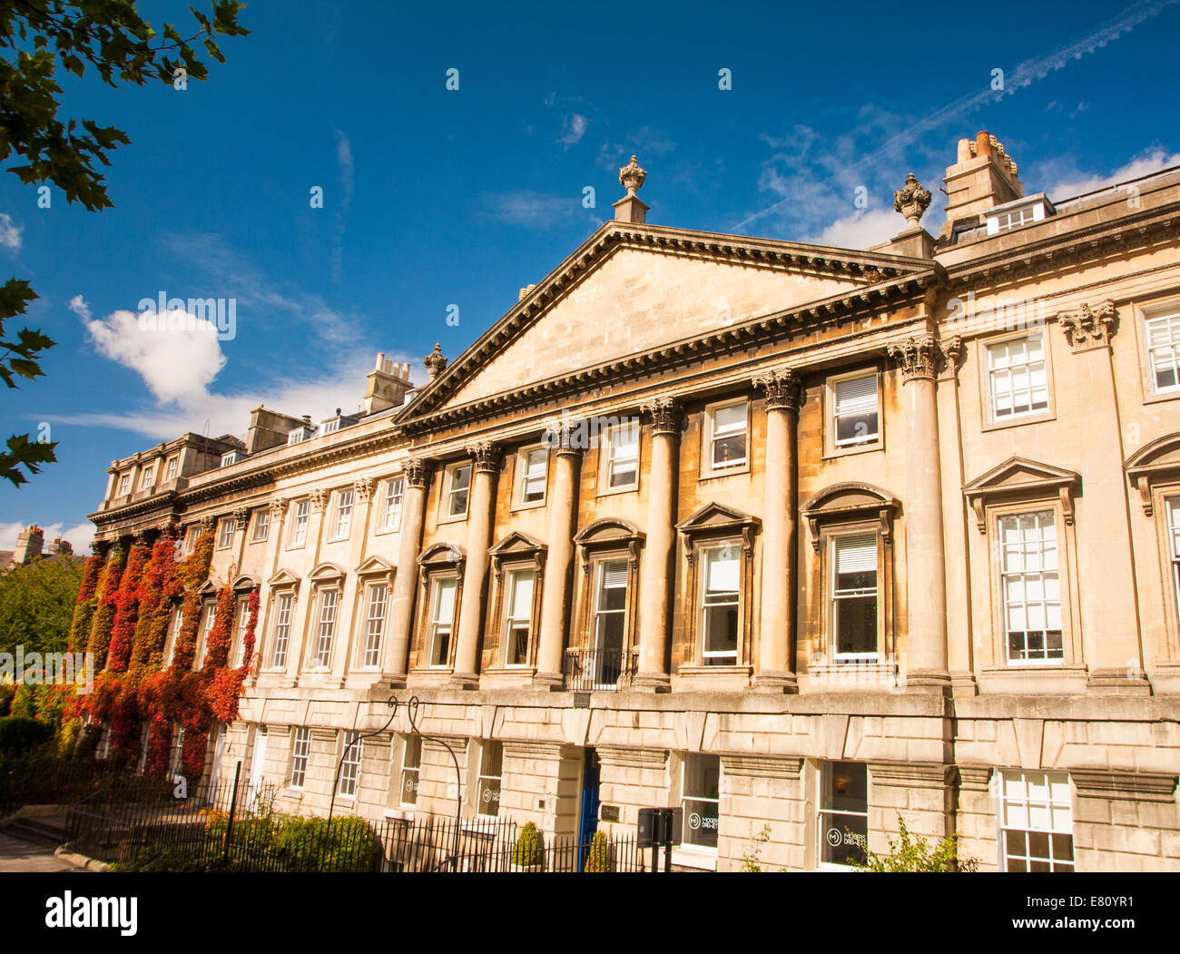 The Building in Bath uk Stock Photo