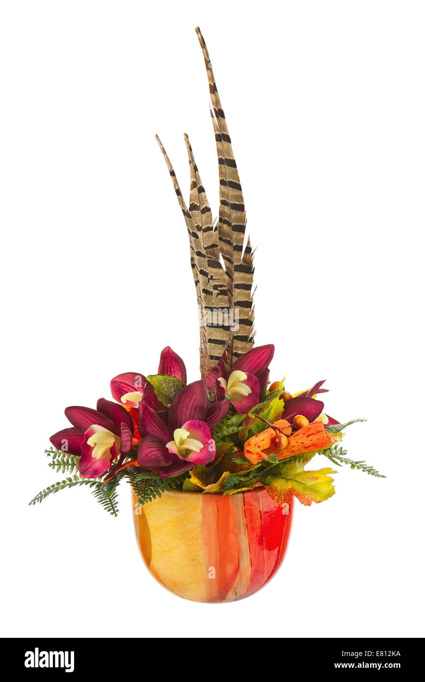 Vase Of Feathers Stock Photos Vase Of Feathers Stock Images Alamy