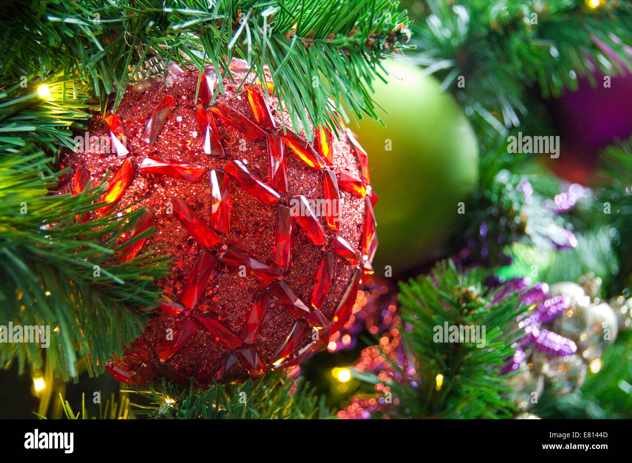 Christmas bauble british hi-res stock photography and images - Alamy