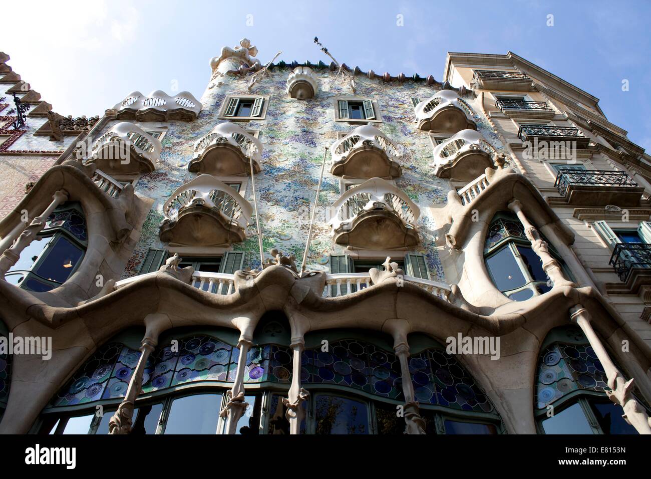 Casa Batilo, Barcelona Stock Photo - Alamy