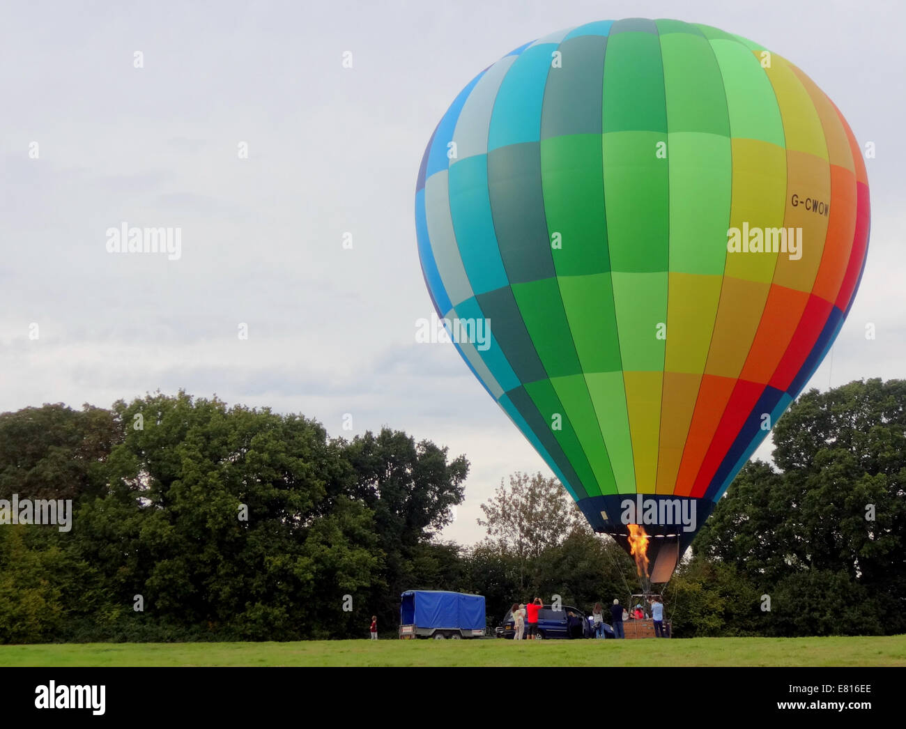 Kent balloon flight hires stock photography and images Alamy