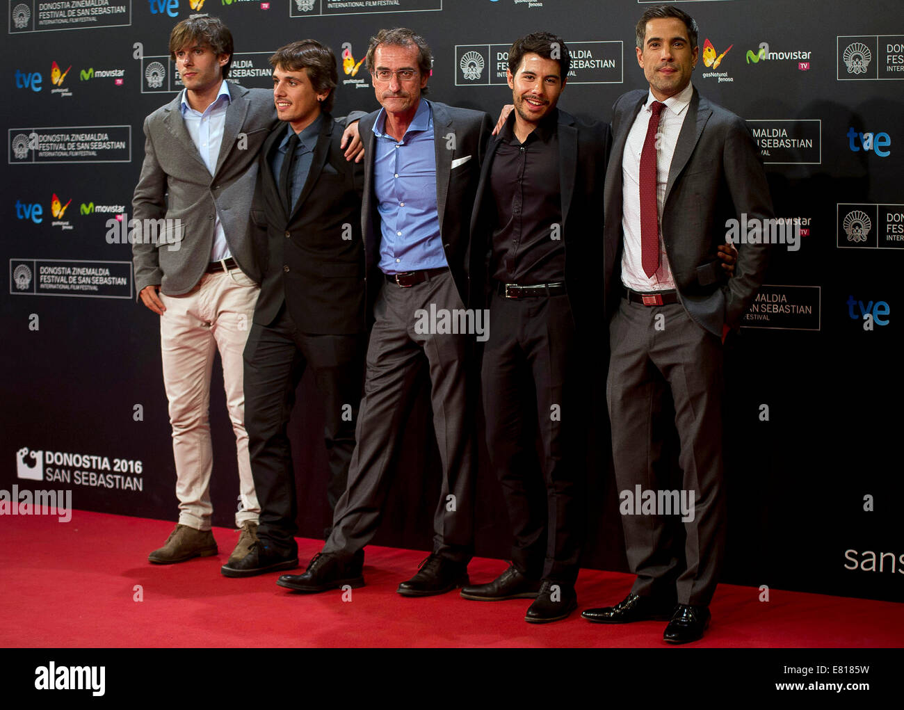 Inigo Gastesi Jon Anza Pablo Malo Iban Garate And Unax Ugalde Inigo Gastesi Jon Anza Pablo Malo Iban Garate And Unax Ugalde Attending E8185W