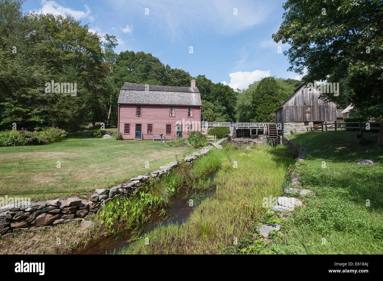 Gilbert Stuart Museum. A Registered National Historic Landmark