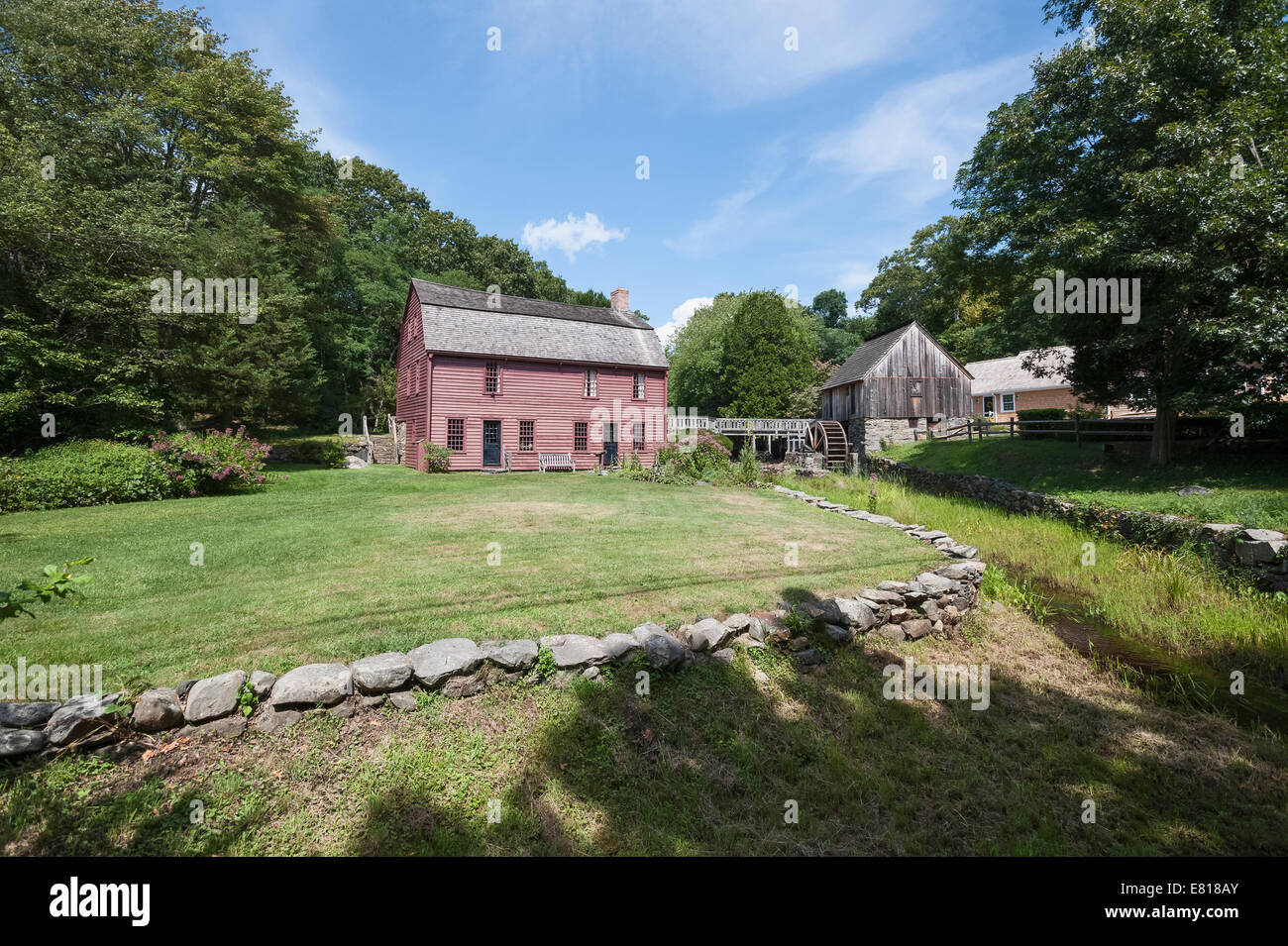 Gilbert Stuart Museum. A Registered National Historic Landmark