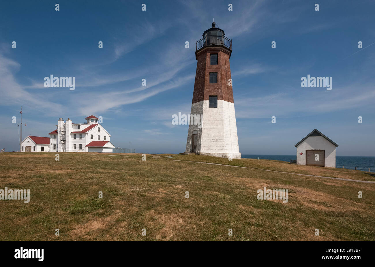 Point Judith Lighthouse and Coast Guard Station Rhode Island Historic 