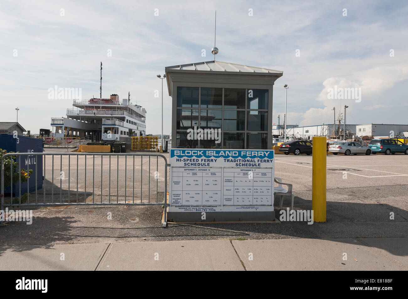 Block Island Ferry Narragansett Rhode Island time Schedule and Car
