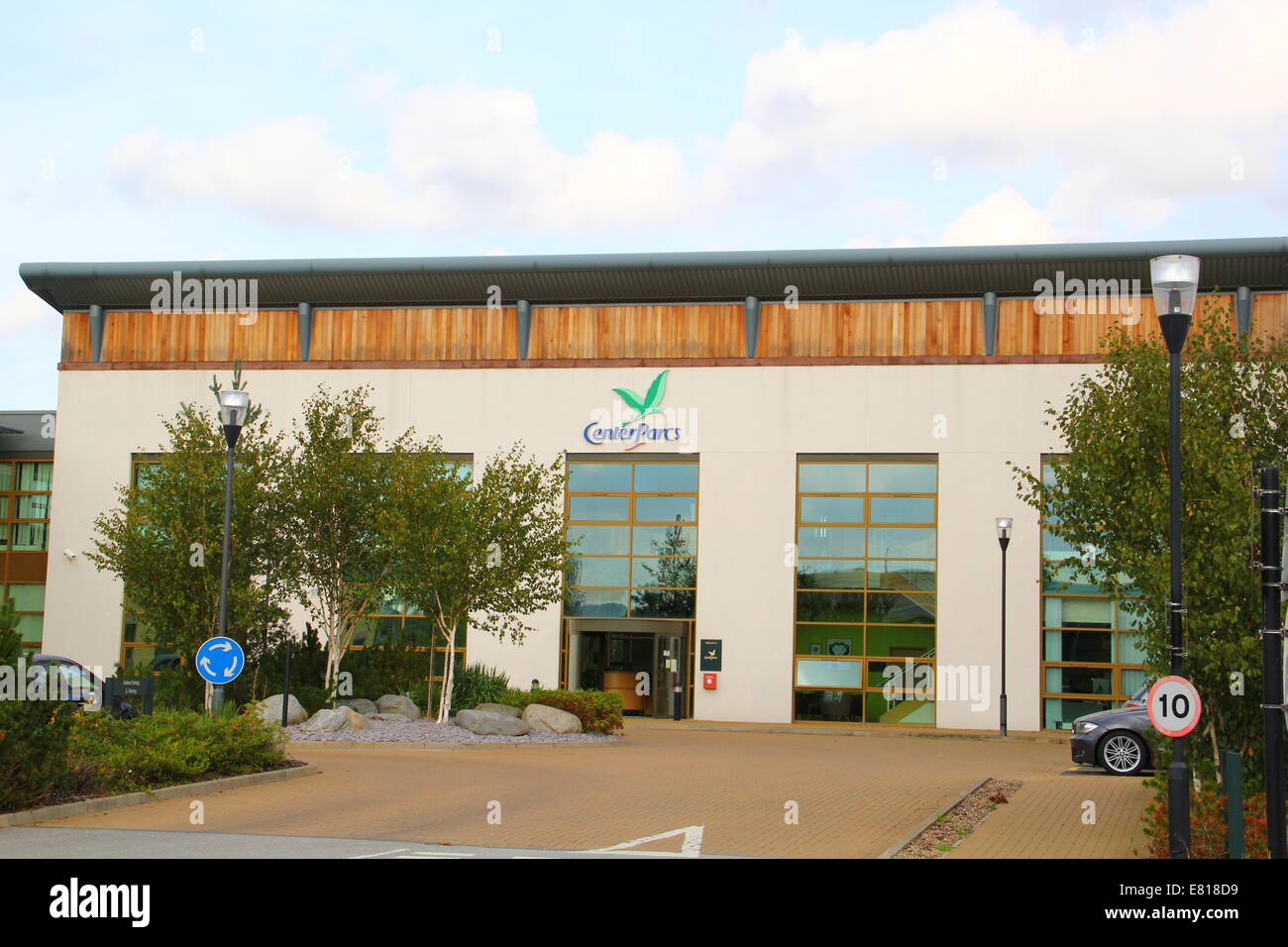 Center Parcs Head Office, Edison Rise, New Ollerton, Newark, Nottinghamshire Stock Photo