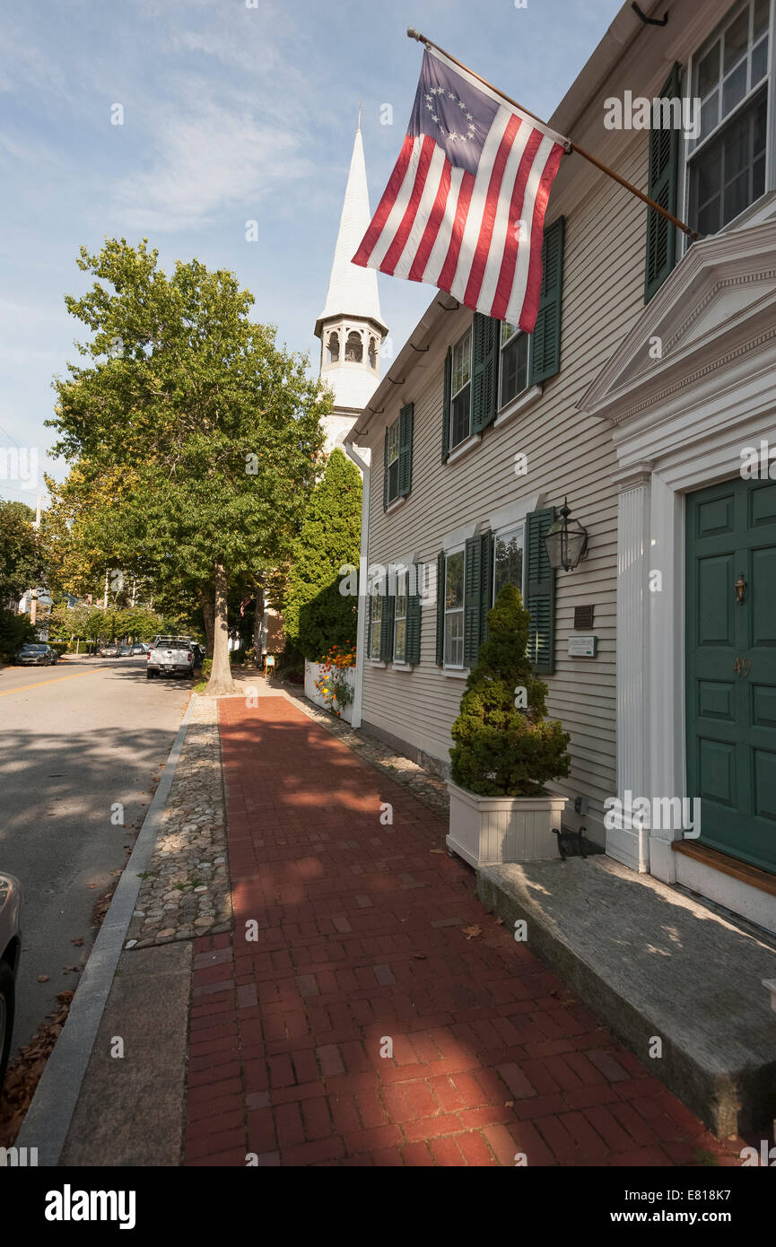 Wickford village rhode island hi-res stock photography and images - Alamy