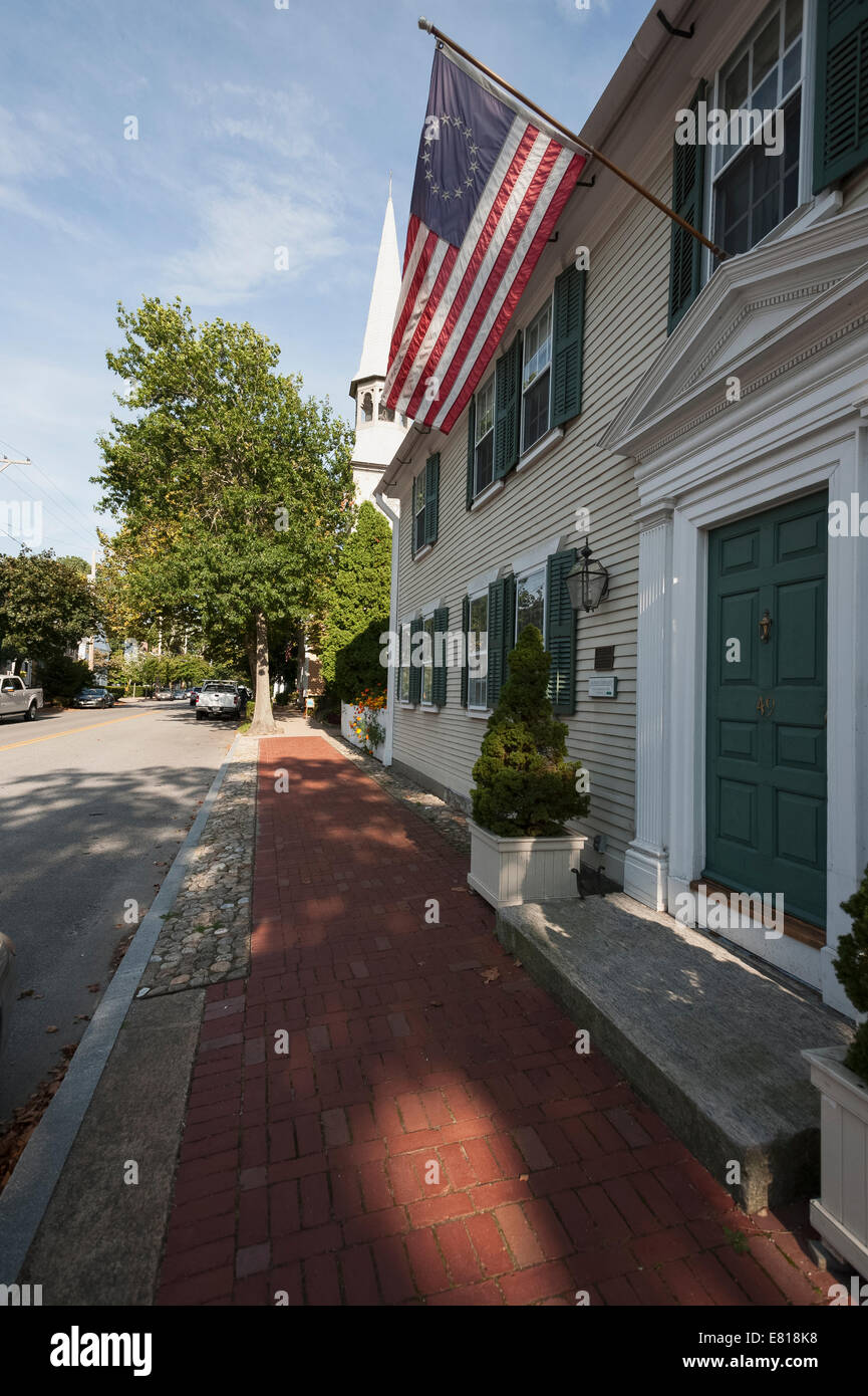 Wickford village rhode island hi-res stock photography and images - Alamy