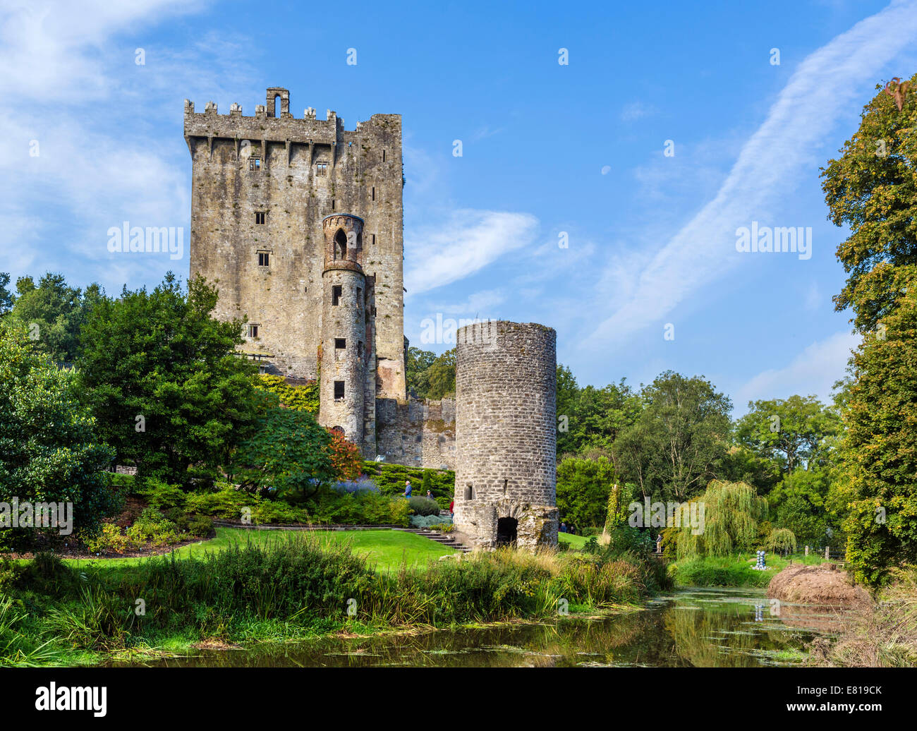 Blarney Castle, near Cork, County Cork, Republic of Ireland Stock Photo