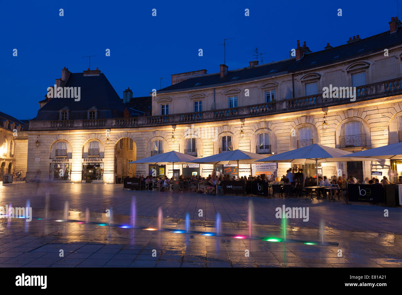 Liberation square, Dijon, Departement Cote-d'Or, Bourgogne, France Stock Photo