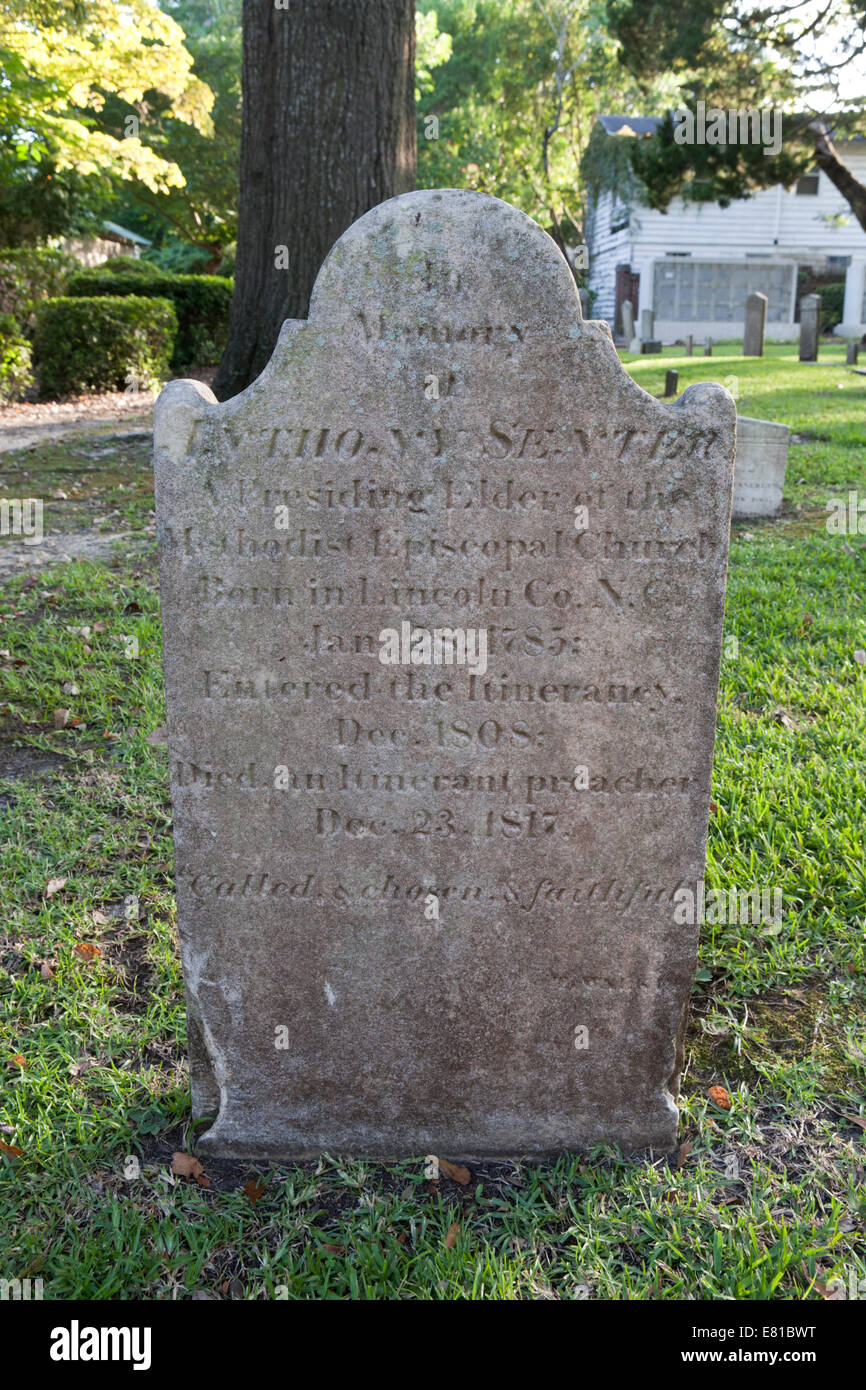 Cemetery in South Carolina Stock Photo Alamy