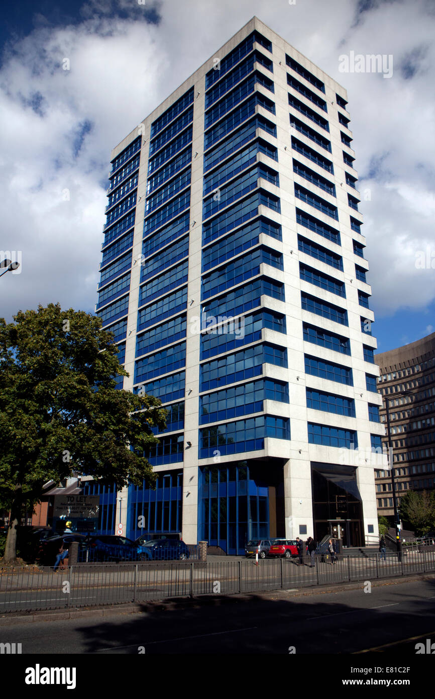 Cobalt Square, Hagley Road, Birmingham, UK Stock Photo