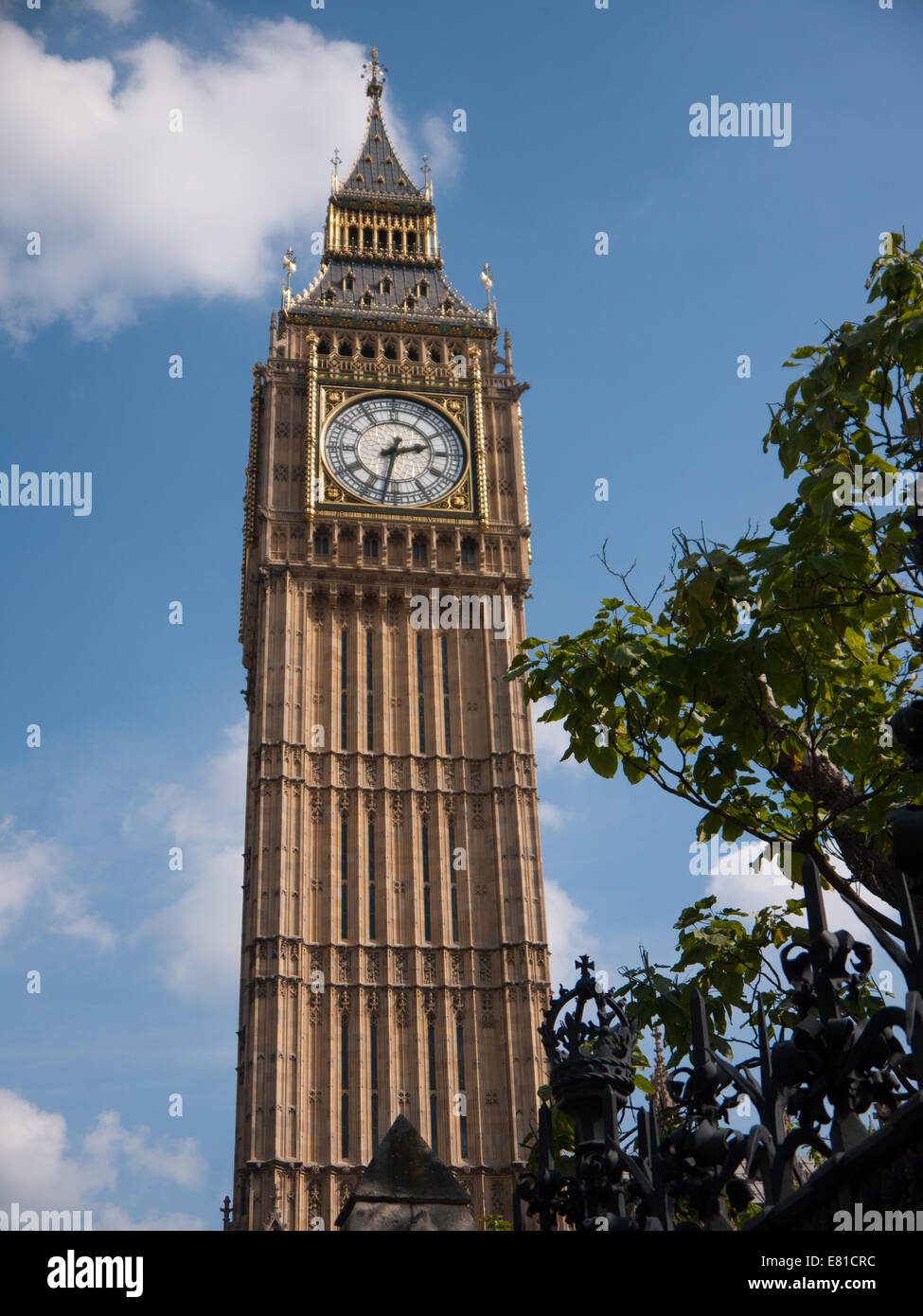 Big Ben, Elizabeth Tower, Palace of Westminster, London, UK Stock Photo