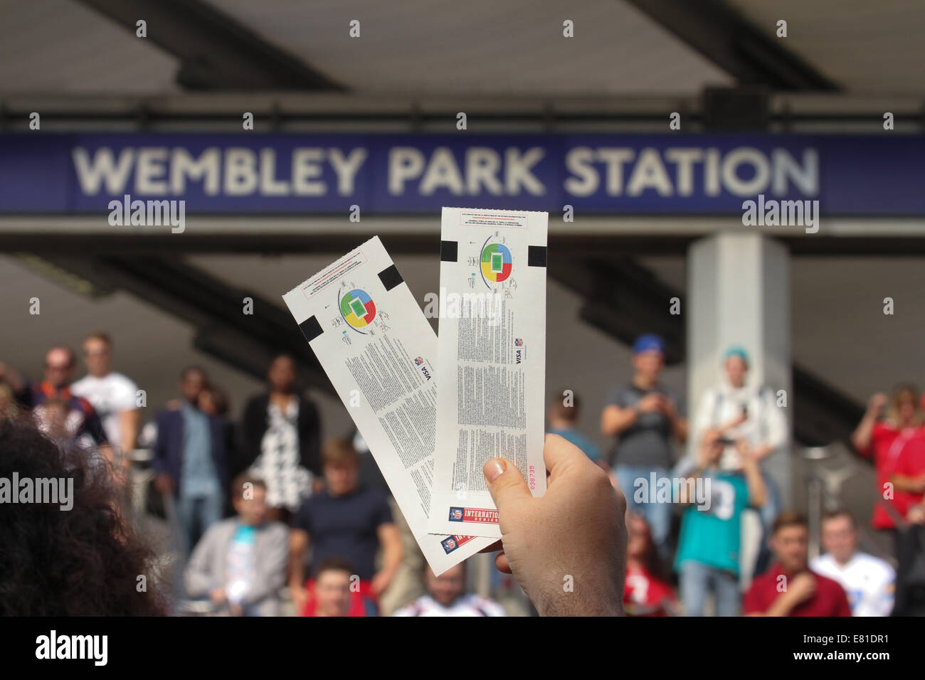 Wembley ticket hires stock photography and images Alamy