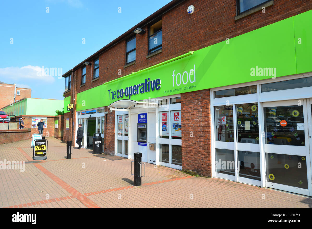 The Midcounties Co-operative Supermarket, High Street, Old Town, Swindon, Wiltshire, England, United Kingdom Stock Photo