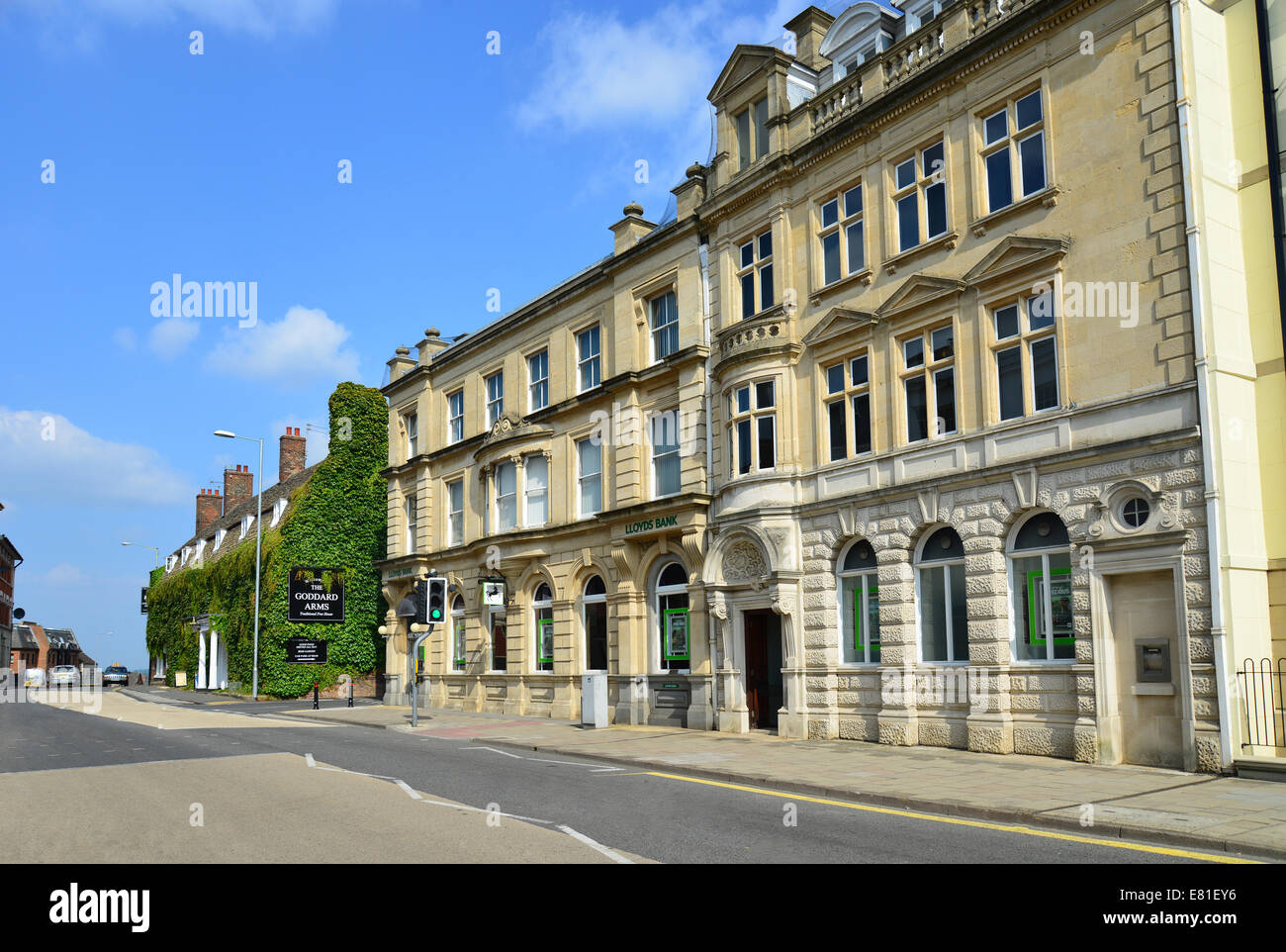High Street, Old Town, Swindon, Wiltshire, England, United Kingdom Stock Photo