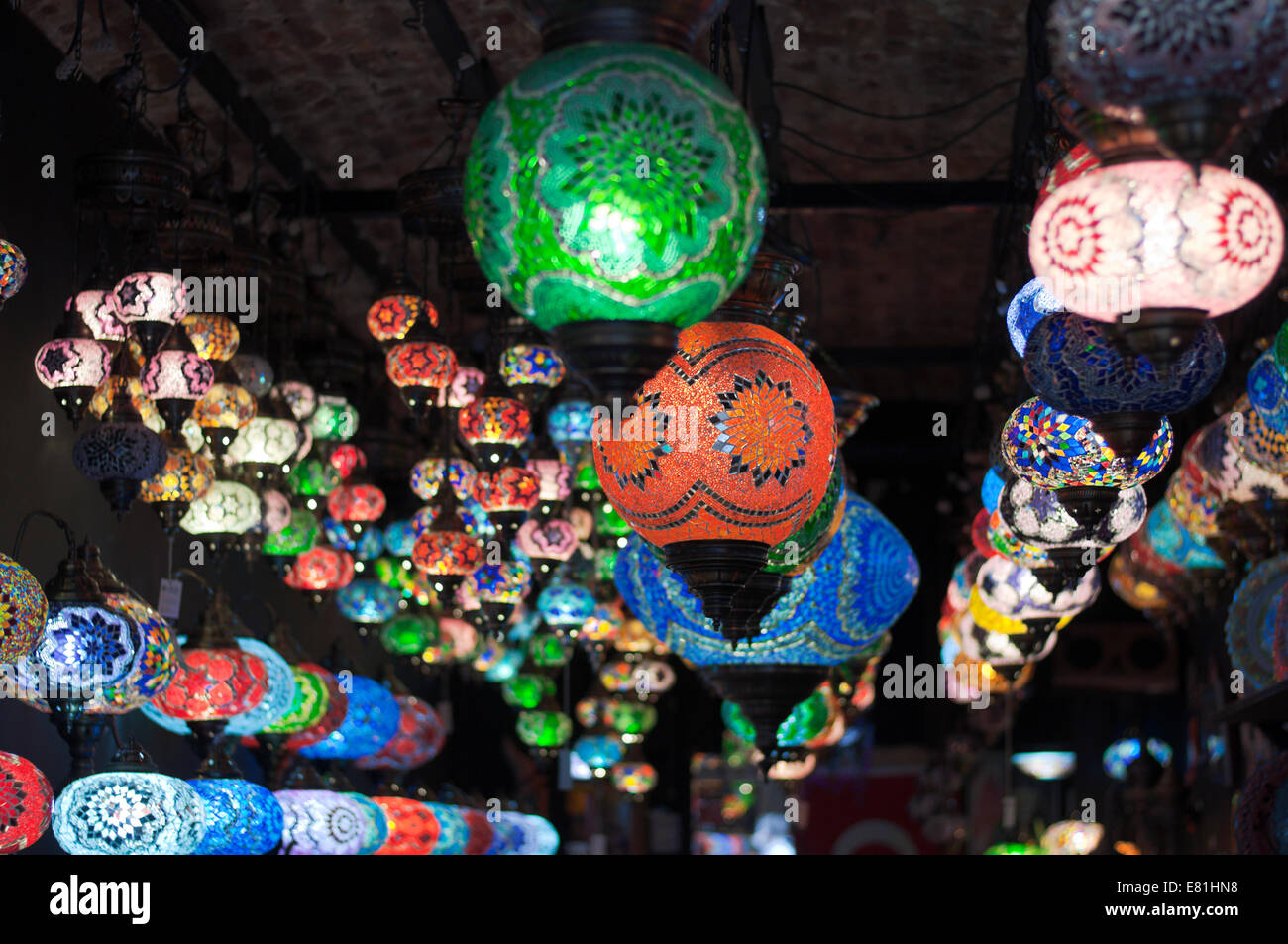 Traditional turkish lamps hi-res stock photography and images - Alamy
