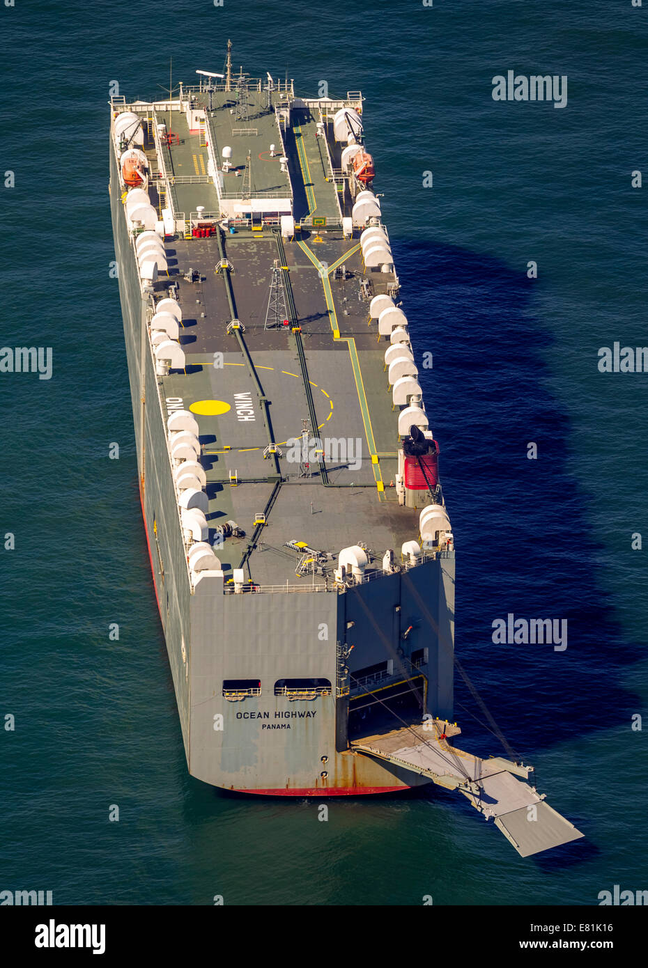 Ship carrier aerial hires stock photography and images Alamy