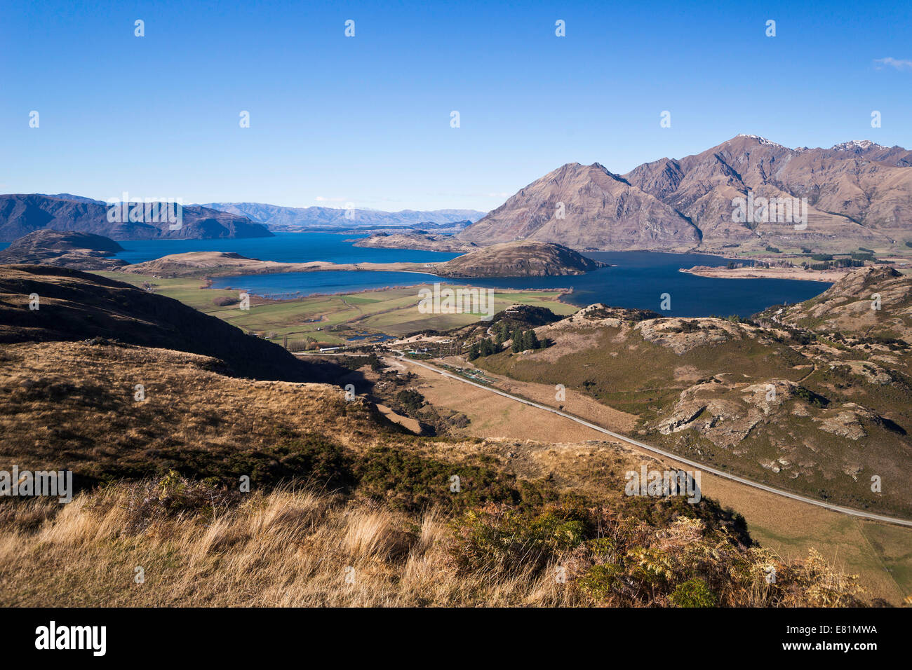 Lake Wanaka, Otago Region, South Island, New Zealand Stock Photo - Alamy