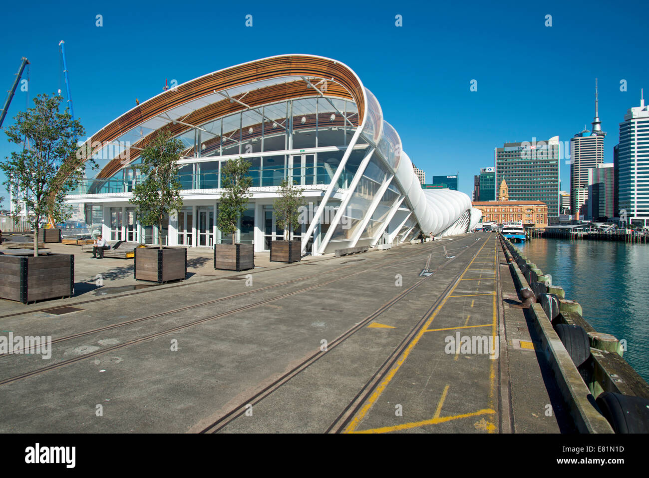 The Cloud building in the city centre, Auckland, North Island, New Zealand Stock Photo