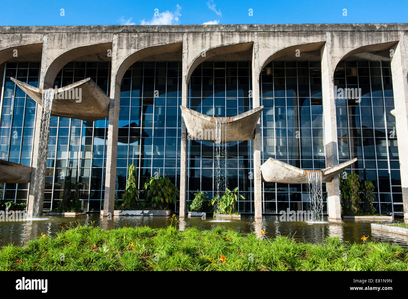 Ministry of Justice, Brasília, Brazil Stock Photo