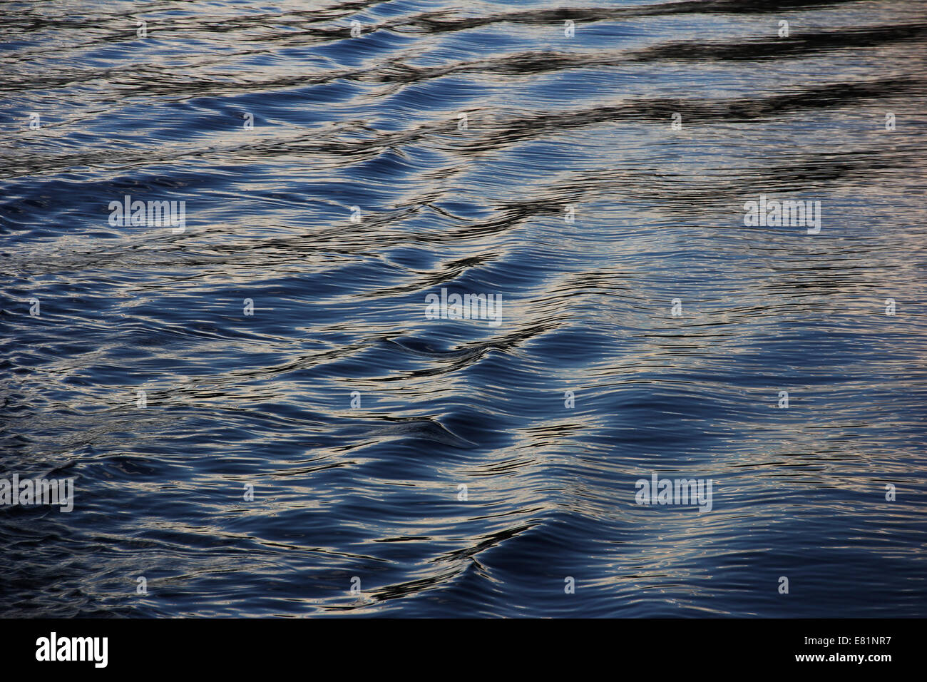 Water waves, Lake Constance, Germany Stock Photo