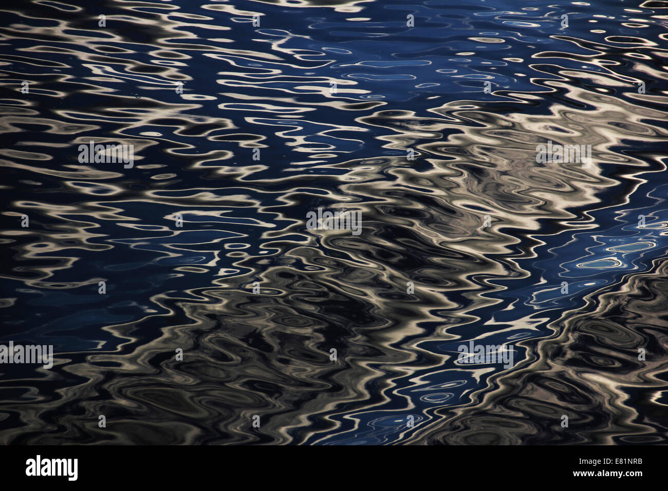 Water waves, Lake Constance, Germany Stock Photo