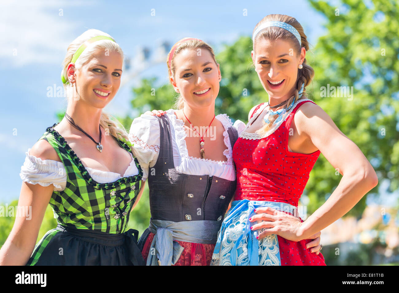 Bavarian women hi-res stock photography and images - Alamy