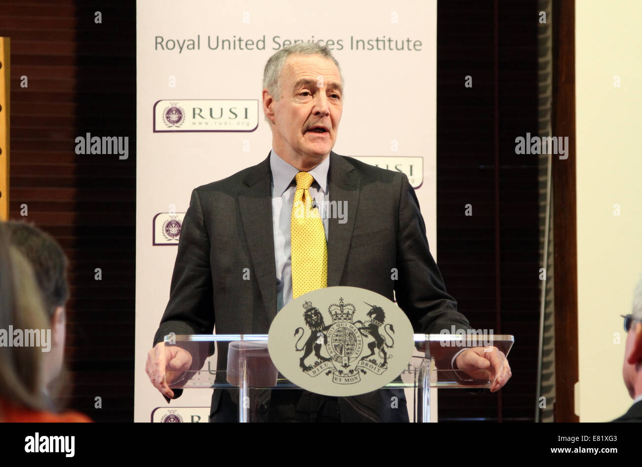 Professor Michael Clarke, Director General of the Royal United Services Institute (RUSI) think tank in London. Stock Photo